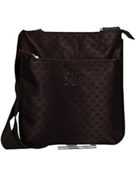 Umgehängt herren RENATO BALESTRA braun bandolier Taschen Kleine platt VF138