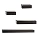 Produktbild Melannco geschoben, (Set von 4), Espresso, schwarz, Nicht zutreffend
