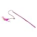 Produktbild FairytaleMM Feather Toy Wand Teaser Zauberstab Katze Spielzeug Interaktive Versenkbare Stab Rod