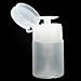 2 Liquid Container Bottle Pump Dispenser Nail Art Tip Cleaner Bottle Makeup L+S
