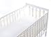 BreathableBaby 4 Sided Cot Mesh Liner (White)