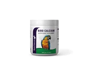 BirdsNature Bird Calcium Powder Nutrition Supplement Provide Essential Calcium for Healthy Bird Breeding Healthcare (100g)