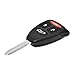 Price comparison product image SODIAL(R) 4 Button Replacement Remote Key Fob Case Shell Keychain For Chrysler Jeep Dodge