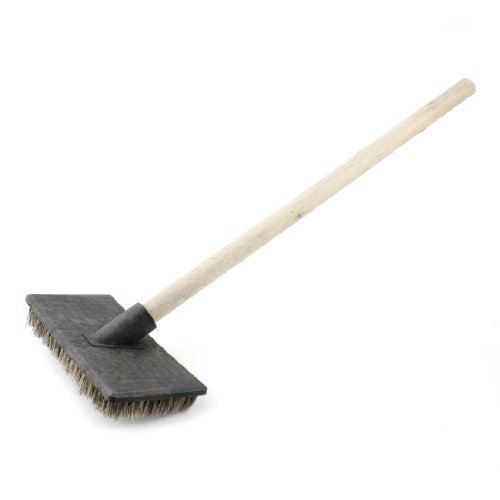 Preisvergleich Produktbild sourcingmap® Holzgriff Fliese Badezimmer Fussboden Bürstenreinigungswerkzeug Braun Schwarz de