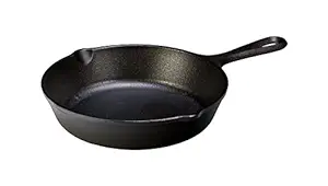 Lodge Manufacturing Compa Logic Non Stick Skillet Cast Iron Pre-Seasoned Fry Pan, 8 Inches