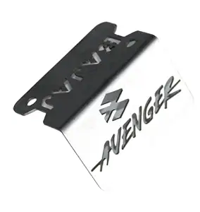 OBEROI'S Traders Brushed Stainless Steel Front Disc Brake Master Cylinder Guard for Bajaj Avenger