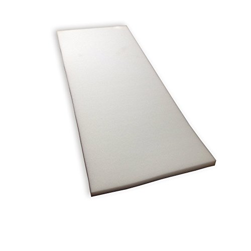 Preisvergleich Produktbild ROLLER Schaumstoff-Zuschnitt - weiß - 40x100 cm