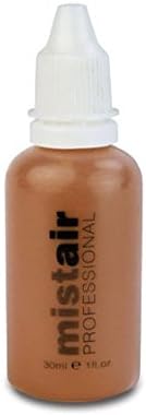 MISTAIR PROFESSIONAL HD SILICONE AIRBRUSH MAKE UP FOUNDATION - AMBER 30ml