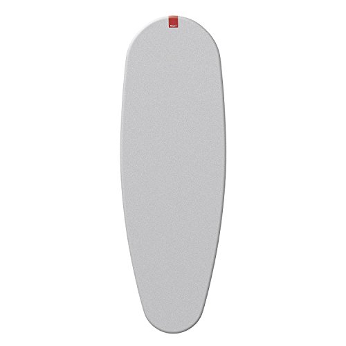 Rayen 6143.01 Funda para Tabla de Planchar, Tejido de algodón Metalizado, Espuma, muletón, Gris Claro, 122 x 44 cm