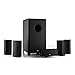 Produktbild NUMAN Ambience • 5.1-Surround-Sound-System • Heimkinosystem • Stereo Lautsprechersystem • Aktiv-Mono-Subwoofer • Satellitenlautsprecher • Front Bassreflexport • max. 120 Watt • schwarz
