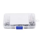 arandela elastica de retencion Incluye 120 clips de reemplazo de menor tamaño para una amplia variedad de tareas de seguridad en la tienda o en el hogar