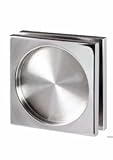 tirador puerta vidrio templado Se pega al vidrio con cinta de doble cara incluída, marca 3M. Garantía de adherencia.