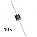 Produktbild 10 x R-6 1000V 6A axiale Gleichrichter Diode