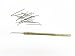 1Holder&4Needle(1-1,1-2,2-3,3-4) Ventilating Needle and Holder for Wig Cap Making DIY