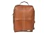 NERITA Genuine Leather Medium Size Laptop Backpack Bag with two Compartment (Model-105-TAN) RS.3999.00