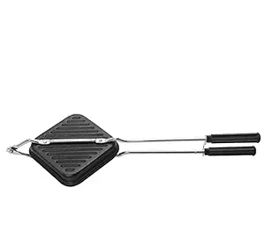 MAA ENTERPRISES Grill and Toast Sandwich Maker with Non-Stick Cookware, 1 Piece, Black