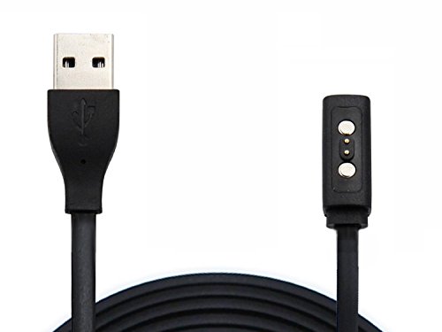BlueBeach® Ersatz Pebble Time / Time Steel / Time Round SmartWatch USB Ladekabel Ladegerät Ladestation - 3