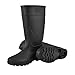 Produktbild pro.tec Gummistiefel - Schwarz, Gr. 40 - Anglerstiefel Gartenstiefel Stiefel PVC
