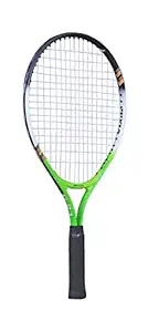 Nivia G-21 Aluminium Tennis Racquet, Children's 21-inch (Green/Black)