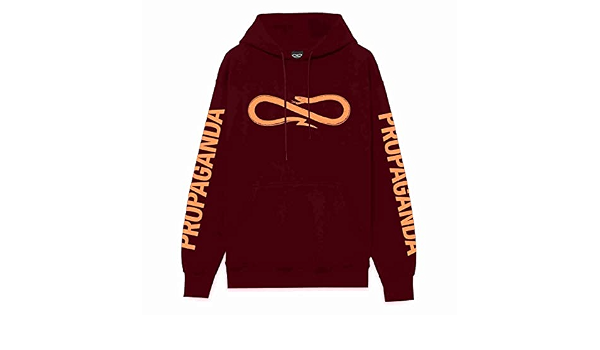 PROPAGANDA Hoodie Bordeaux Snake Classic (S) : Amazon.it: Abbigliamento