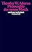 Suhrkamp Taschenbuch Wissenschaft, Nr. 239: Philosophie der neuen Musik by 