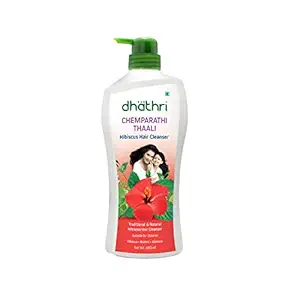 Dhathri Chemparathi Thaali | Natural Hair Wash Shampoo | For Soft and Shiny Hair - 650 ml
