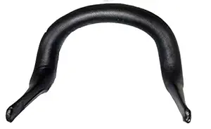 AOW ATTRACTIVE OFFER WORLD Black Cushion Back Rest for Royal Enfield Classic 350