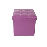 MONTAJE RAPIDO Y FACIL: El puff es completamente plegable. El almacenamiento y transporte son sensillos.No es necesario utilizar tornillos o instrumentos. Se puede despegar ponendo la tabla de separación al centro y la tapa arriba y doblar simplemente sacando la tabla de separacíon.En 5 minutos el puff esta listo para ser utilizado.