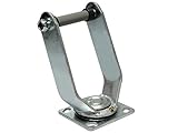 Sin Rueda Soporte de rueda giratoria 260 x 85 mm 3, 00-4 galvanizado + ruedas sin eje