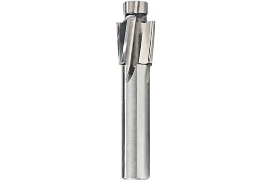 Counterbore End Milling Tool, HSS Piloted Cutter for Flat Holes Screw Caps, End Mill Slot Drill Bit M18 M20(M3)