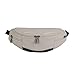 Produktbild Gürteltasche Damen Bauchtasche Leder Hüfttaschen Sport Bum Bag Freizeit Beintasche mit Doppelreißverschluss - Mode Hip Bum Tasche Mini Botetasche Wasserdicht Fanny Pack Waist Bag für Frauen