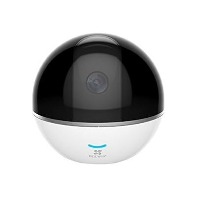 EZVIZ 303100454 Caméra WiFi intérieure motorisée C6T, Blanc