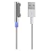 Produktbild IPRIME Sony Premium LED Magnet Ladekabel 1 Meter für Sony Xperia Z1 Z2 Z3 Ultra Tablet in Weiß Weiss - 1m