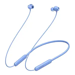 realme Buds Wireless 2 Neo (Blue) Earphones with Type-C Fast Charge, Bass Boost+ & Magnetic Instant Connection