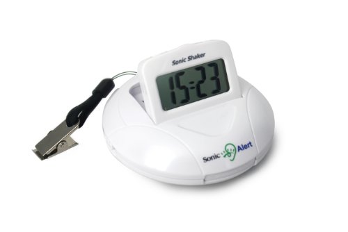 Geemarc SBP100 Tragbarer Reisewecker mit extra lautem Alarm 70 dB + Vibration + Tragetasche - 4