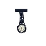 Easy Go Shopping Krankenschwester Revers Pin Watch Clip-on Hängen Medizinische Taschenuhr Männer Frauen Quarz Hängen Doktor Taschenuhren Krankenschwestern Uhr (Farbe : Deep Blue)