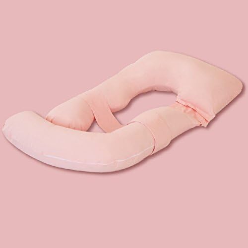 Pregnant women pillow Protect the waist Side sleep large pillow Multifunction Head restraint U-shaped waist pillow Care abdomen Correct the fetal position Pad feet Breastfeeding pillow Free assembly 100% cotton Multi-color optional