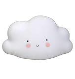 Indirektes Licht A little lovely company Nachtlicht LED Lampe Wolke Cloud - weiß