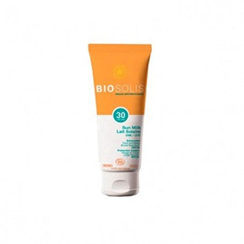 BIOSOLIS - Lait solaire spf 30 - Tube+etui carton de- (pour la quantité plus que 1 nous vous remboursons le port supplémentaire)