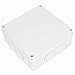 Move&Moving(TM) ABS IP65 Waterproof 7 Cable Entries Square Junction Box