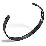 Men's Titanium Magnetic Bracelet | Sophisticated Solid Titanium Bangle With Powerful Rare-earth Neodymium Magnets (large Black [men's])