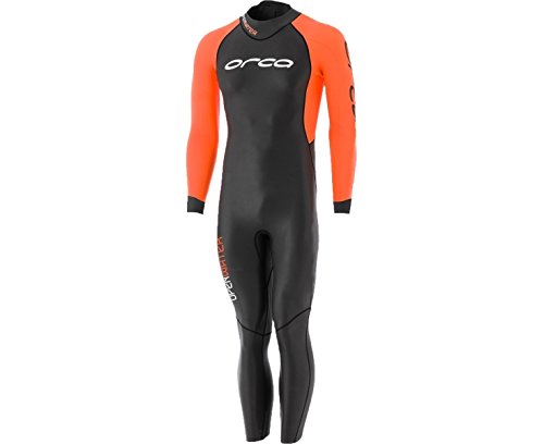 ORCA Core Openwater - Ropa de Triatlón Hombre - Naranja/Negro Talla 8 2017 - Orca