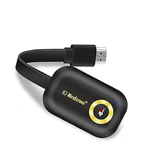 Tobo 4K HDMI Wireless Display Dongle Adapter, WiFi HDMI Adapter Support Airplay DLNA Miracast Compatible with iOS Android/Windows/Mac/PC/MacOS to TV/Projector/Monitor, Miracast, DLNA, Airplay