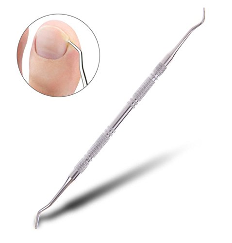 Eingewachsene Zehennagel Korrektur Heber File Clean Installation Tool Pediküre Fuß Nagelpflege Haken Double Ended Sided Neu - 2