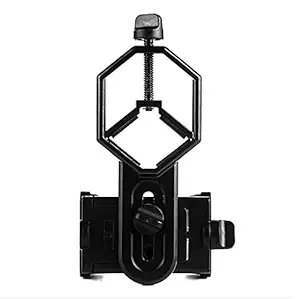 AZOD Universal Cell Phone Adapter Mount, 360�Rotatable Cell Phone Mount for Scope Work with Binoculars, Spotting Scope, Microscope and Astronomical Telescope, for iPhone, Samsung, Moto, OnePlus Etc