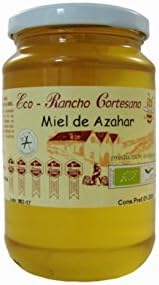 Miel Rancho Cortesano - Raw honey - Orange Blossom Honey 500gr (Miel de Azahar) - Spanish Origin