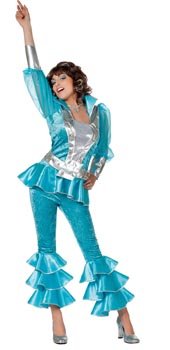 Preisvergleich Produktbild Damenkostüm Mama Mia Aqua, Gr. 36