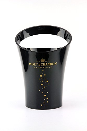 Preisvergleich Produktbild Moet & Chandon Champagner - Kühler / Flaschenkühler - Acryl, schwarz