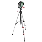 Lieferumfang: UniversalLevel 3, Stativ (1,5 m), 3x AA Batterien, Tasche