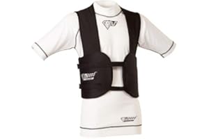 SPEED RACEWEAR Speed - Gilet di protezione a coste Kart Erfurt, nero/blu/rosso, XXS-XXL